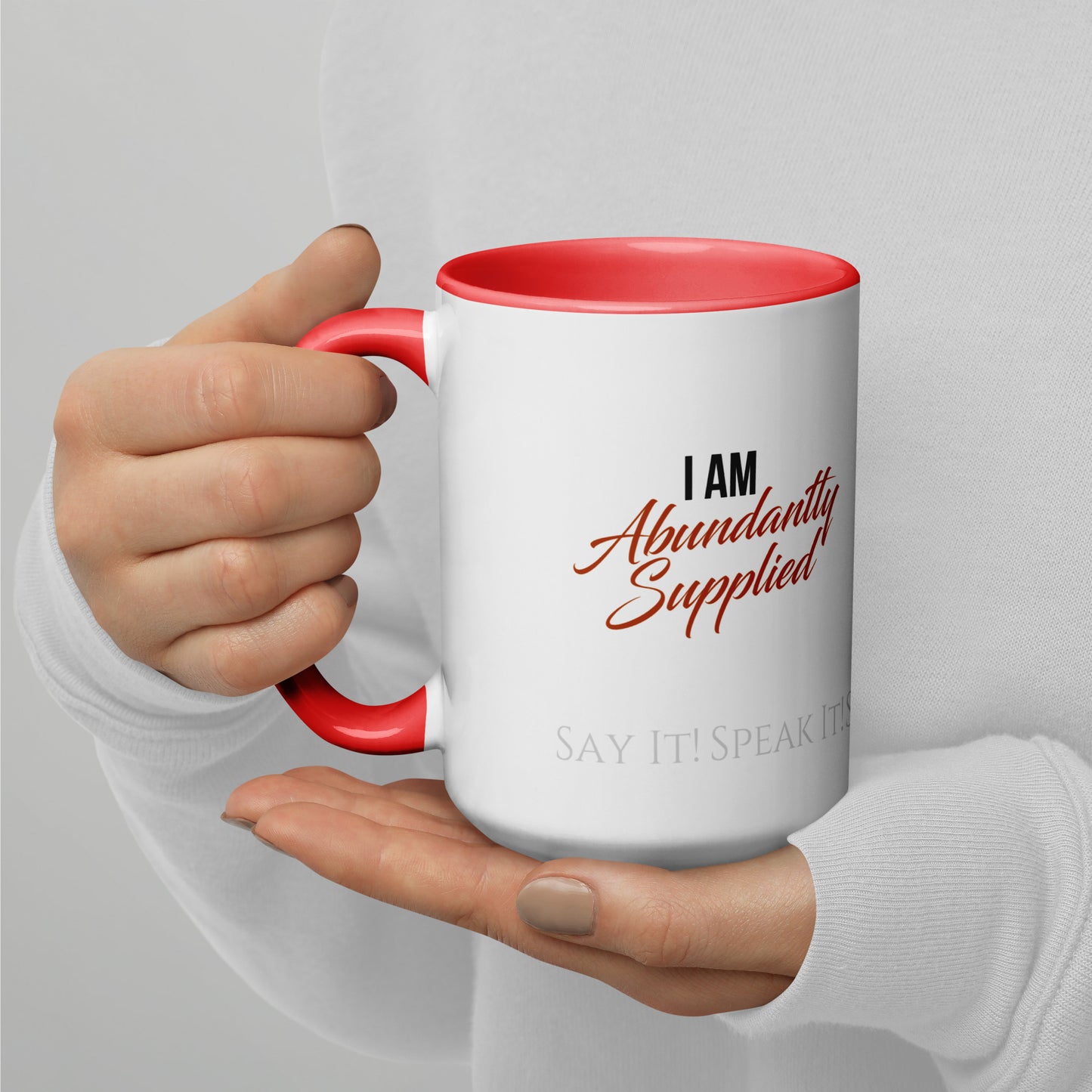 I am Abundantly Supplied! ❤️ Confession Mugs™️